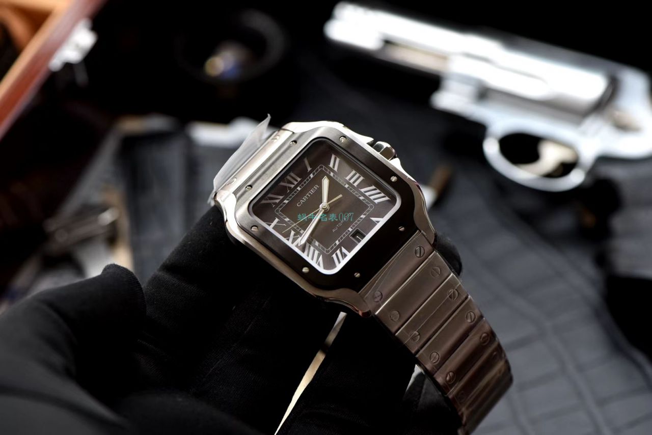 V6 Factory  Replica Copy  Watches  Cartier   Santos WSSA0037（大号男装） wrist watches  / K280