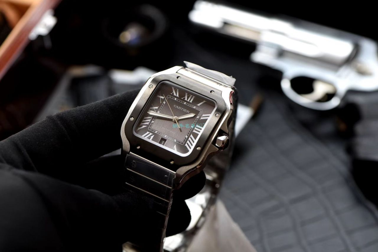 V6 Factory  Replica Copy  Watches  Cartier   Santos WSSA0037（大号男装） wrist watches  / K280