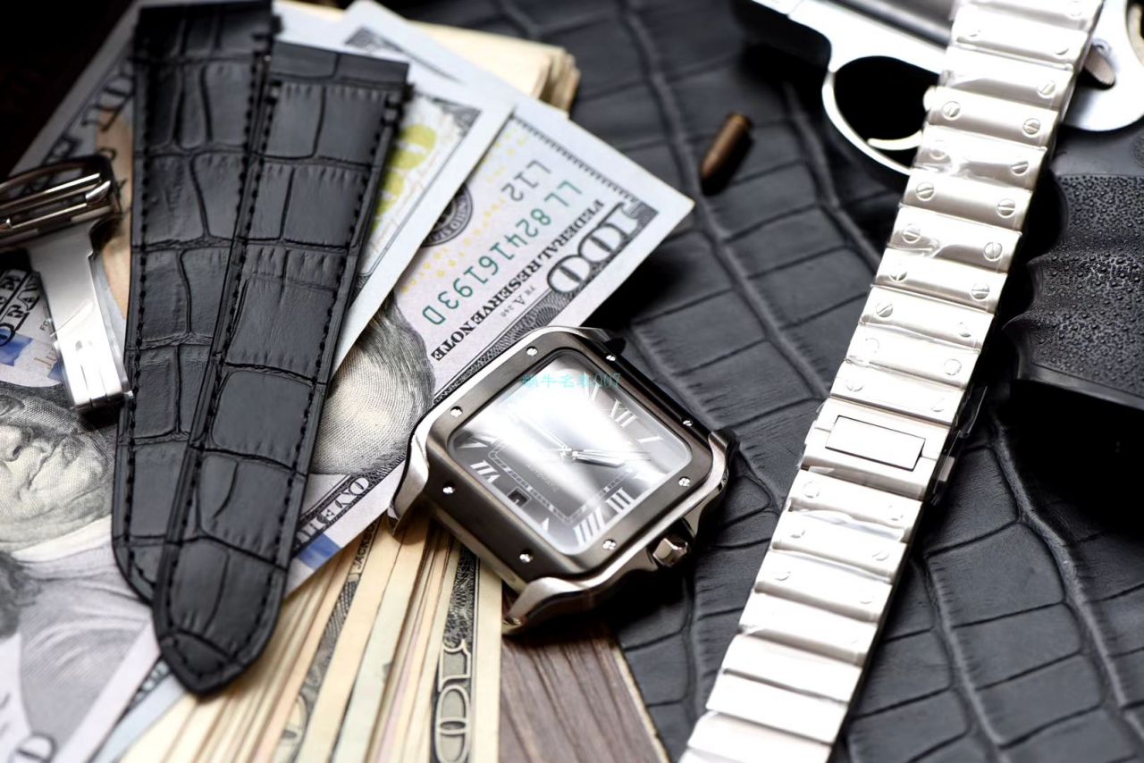 V6 Factory  Replica Copy  Watches  Cartier   Santos WSSA0037（大号男装） wrist watches  / K280