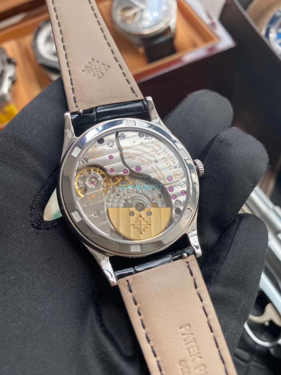 FL Factory  PATEK PHILIPPE  Replica Copy  Watches 古典表系列5088/100P-001雕花 wrist watches  / BD293