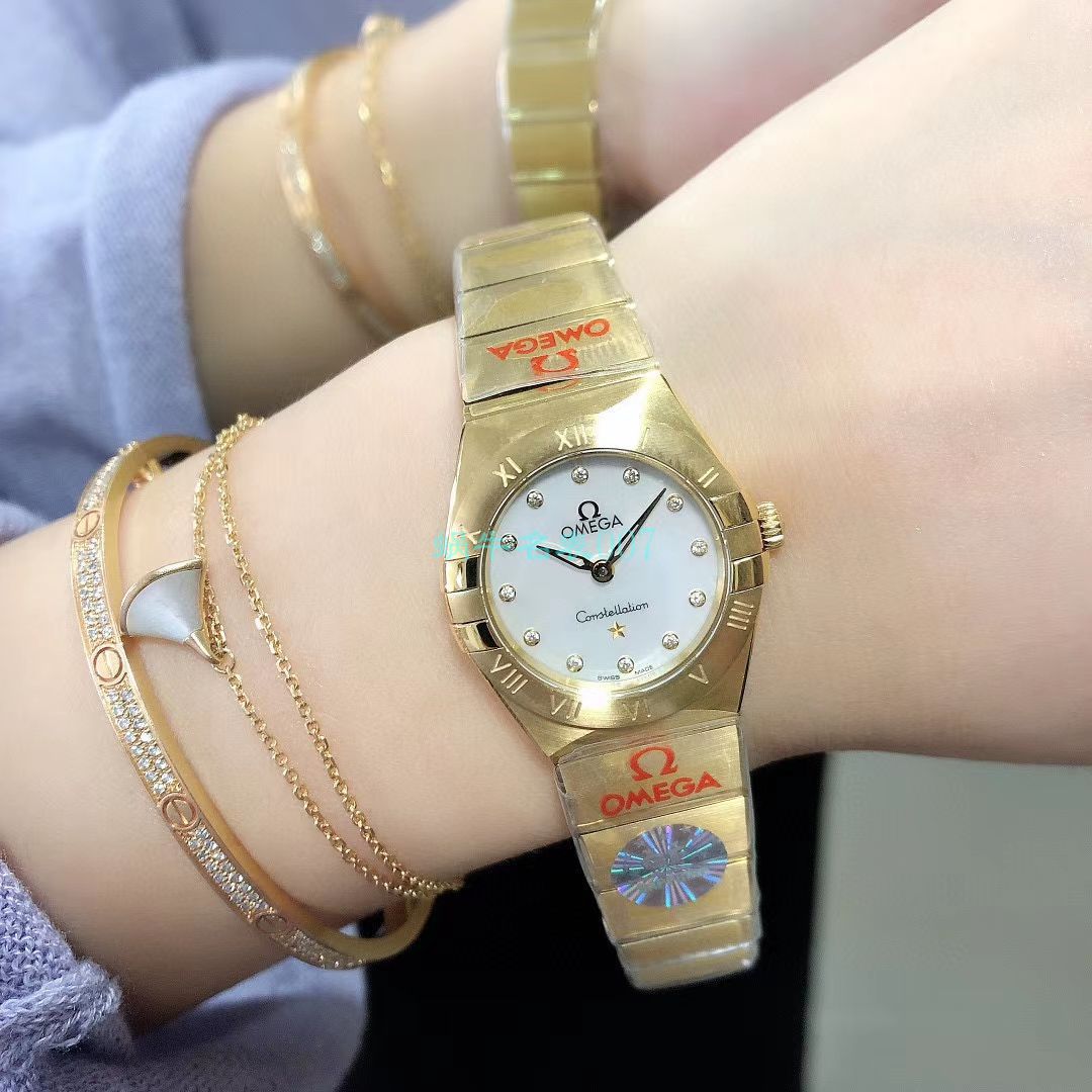 GF Factory 官网OMEGA Constellation 女装 High quality  Replica  Replica 131.20.25.60.55.002 wrist watches  / M708