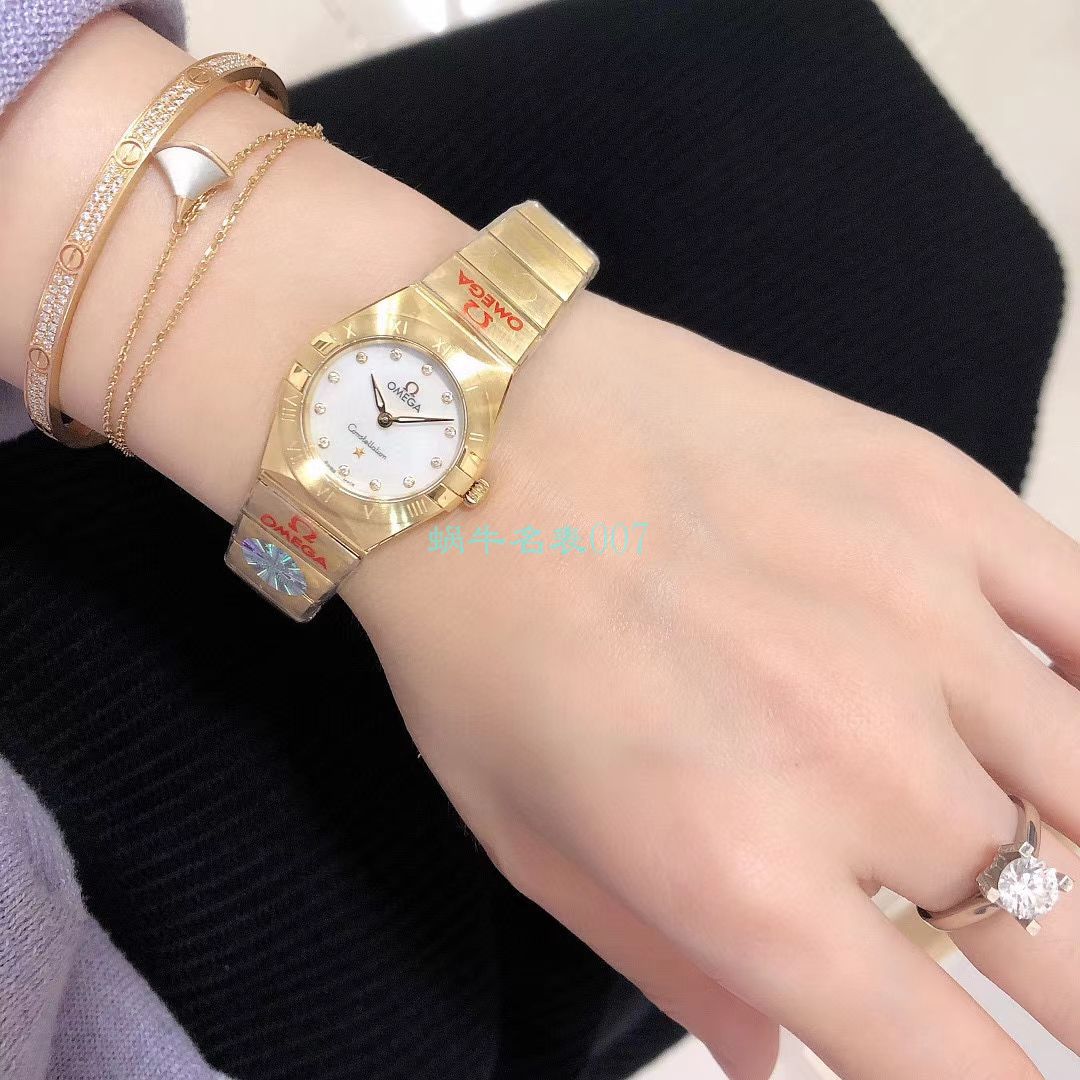 GF Factory 官网OMEGA Constellation 女装 High quality  Replica  Replica 131.20.25.60.55.002 wrist watches  / M708