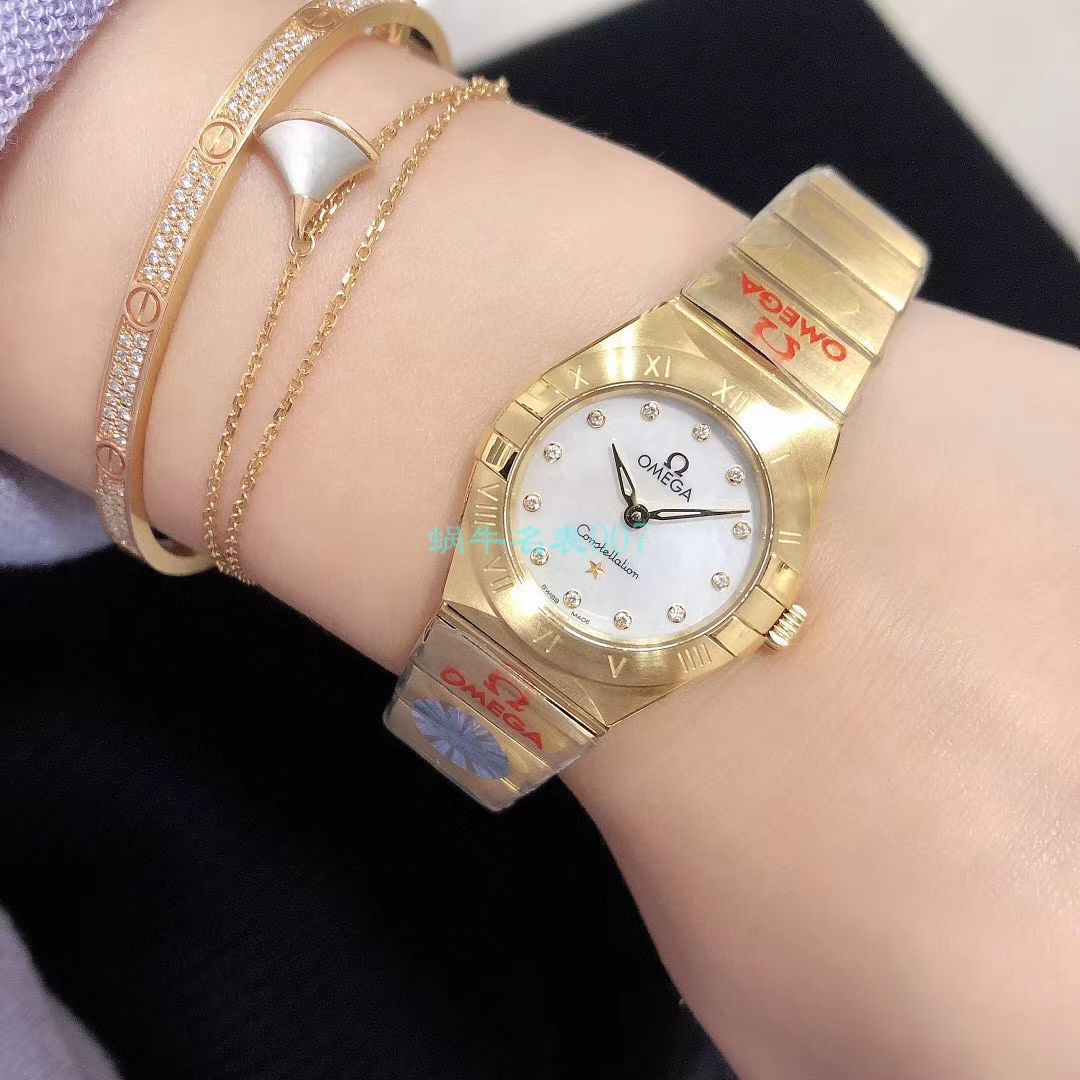 GF Factory 官网OMEGA Constellation 女装 High quality  Replica  Replica 131.20.25.60.55.002 wrist watches  / M708
