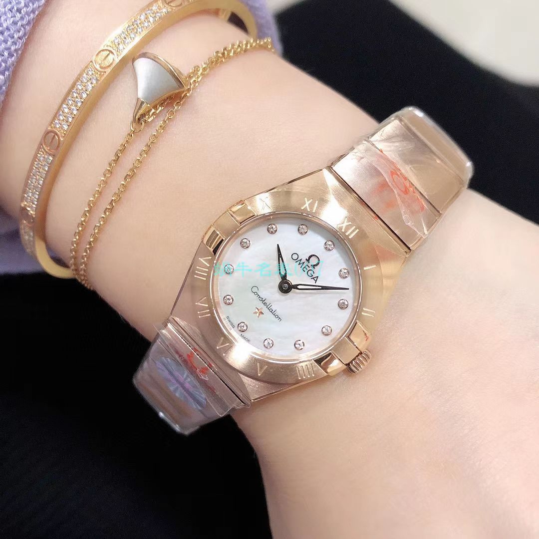 GF Factory  top  Replica Copy 第五代OMEGA Constellation 女表131.10.25.60.55.001 wrist watches  / M709