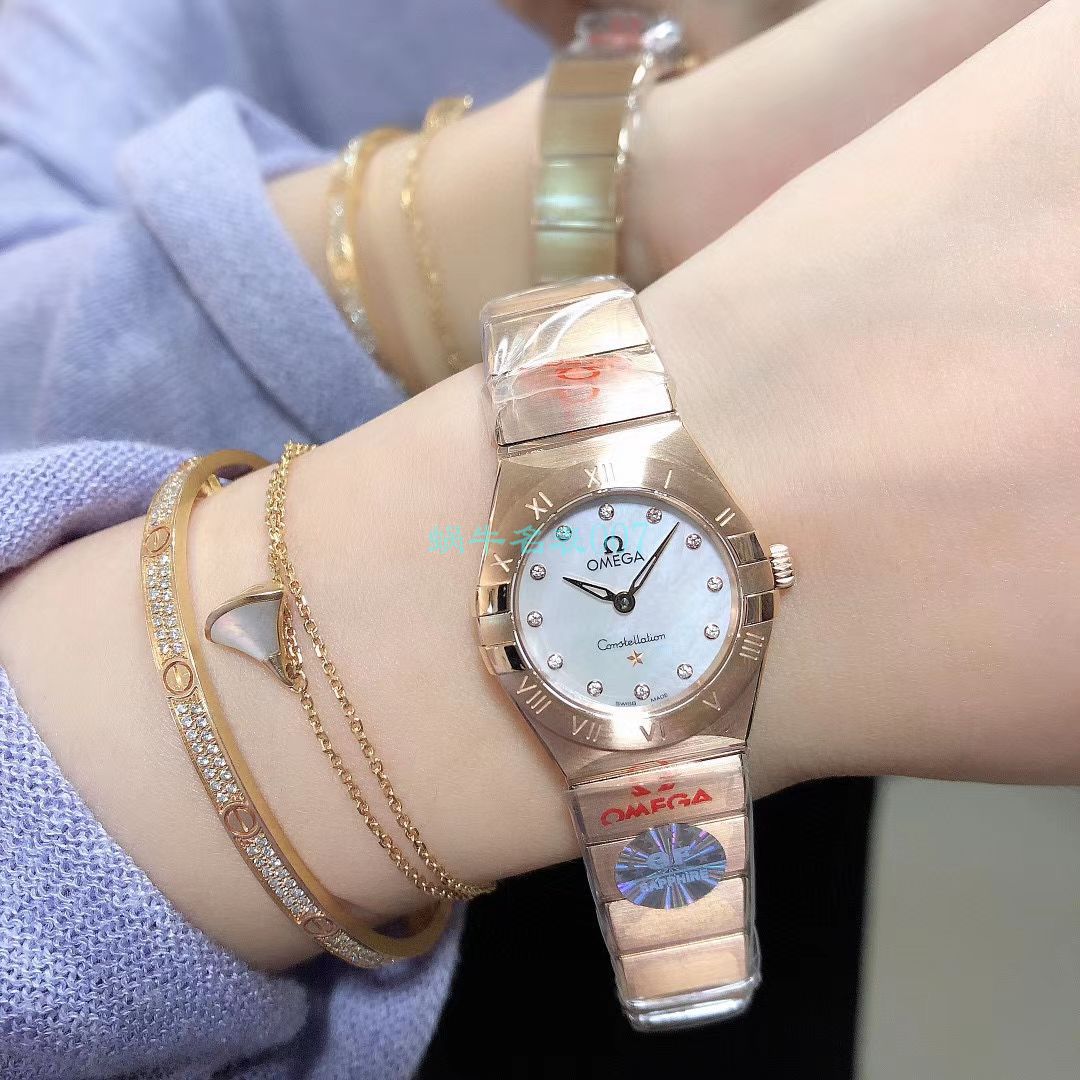 GF Factory 官网OMEGA Constellation 女装 High quality  Replica  Replica 131.20.25.60.55.002 wrist watches  / M708