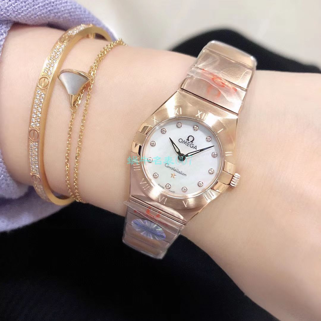 GF Factory 官网OMEGA Constellation 女装 High quality  Replica  Replica 131.20.25.60.55.002 wrist watches  / M708