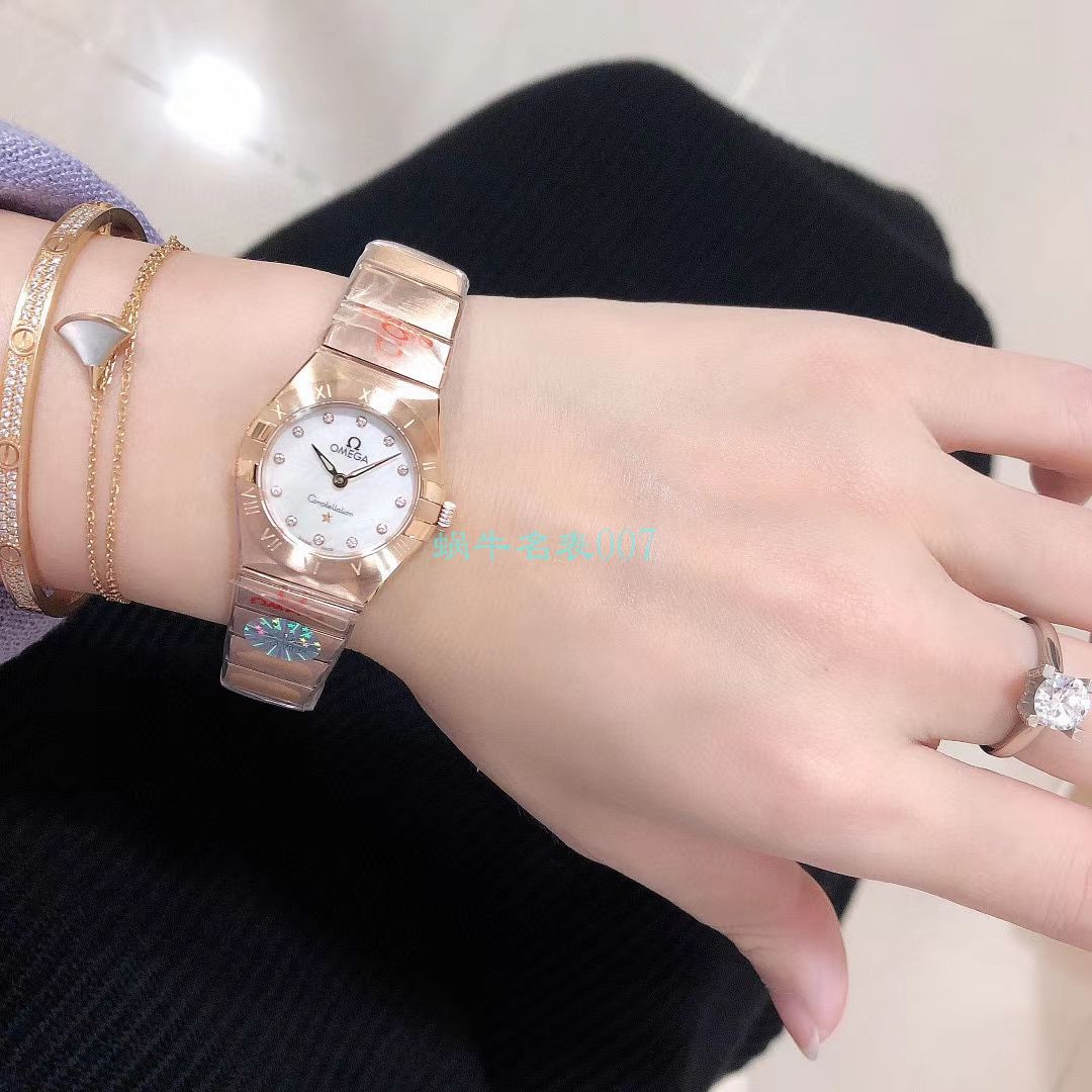 GF Factory 官网OMEGA Constellation 女装 High quality  Replica  Replica 131.20.25.60.55.002 wrist watches  / M708