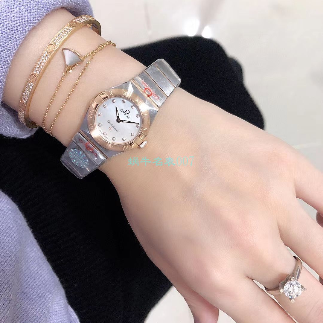 GF Factory 官网OMEGA Constellation 女装 High quality  Replica  Replica 131.20.25.60.55.002 wrist watches  / M708