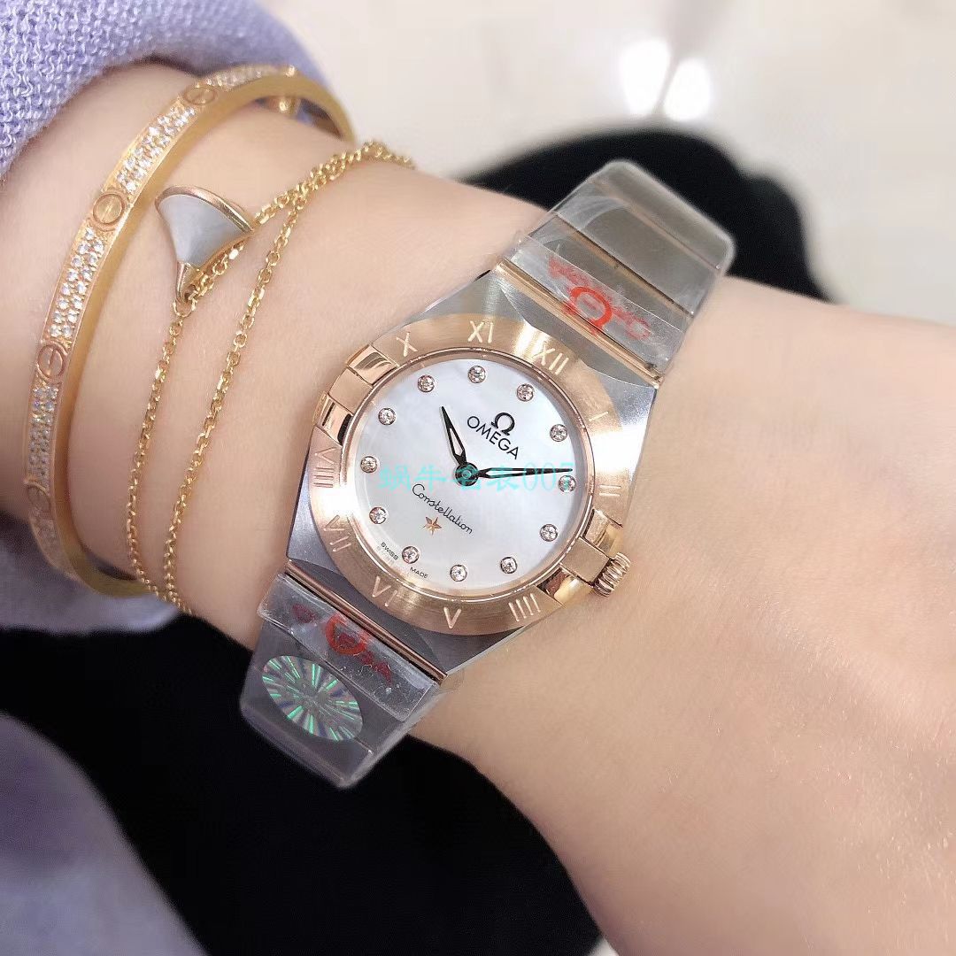 GF Factory 官网OMEGA Constellation 女装 High quality  Replica  Replica 131.20.25.60.55.002 wrist watches  / M708