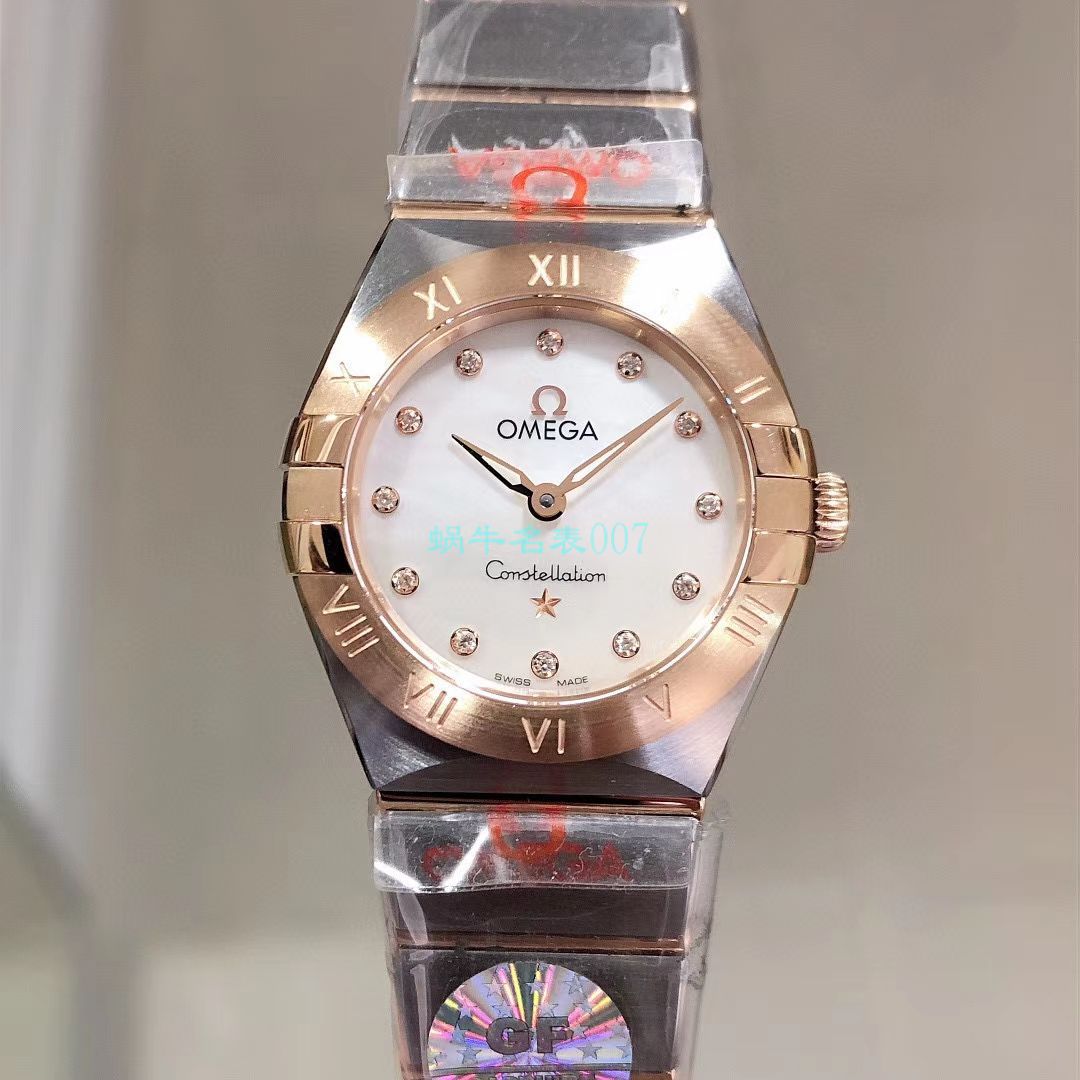 GF Factory 官网OMEGA Constellation 女装 High quality  Replica  Replica 131.20.25.60.55.002 wrist watches  / M708