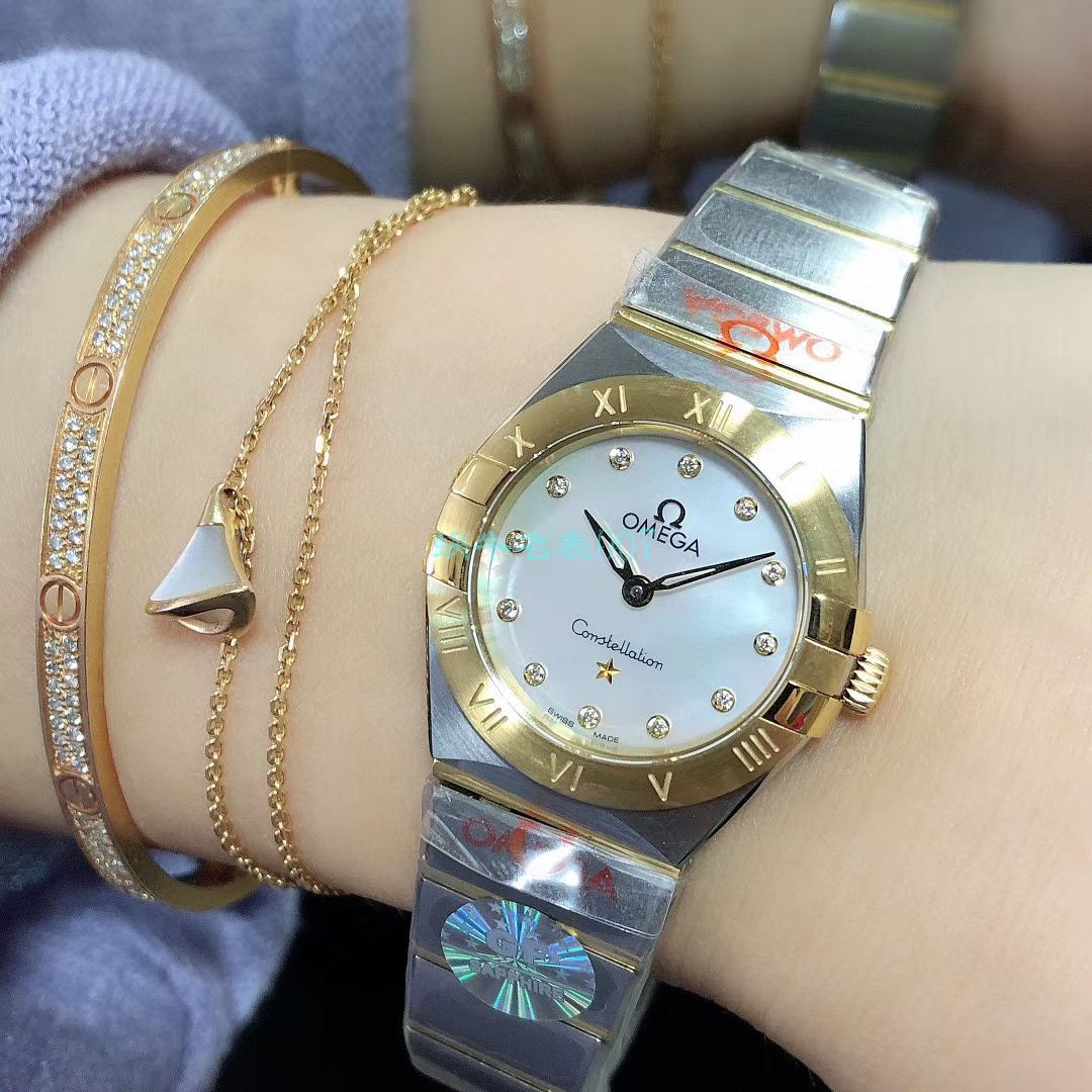 GF Factory 官网OMEGA Constellation 女装 High quality  Replica  Replica 131.20.25.60.55.002 wrist watches  / M708