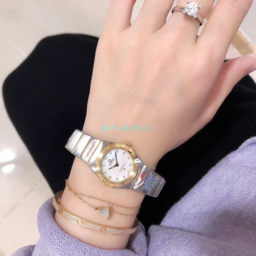 GF Factory 官网OMEGA Constellation 女装 High quality  Replica  Replica 131.20.25.60.55.002 wrist watches  / M708