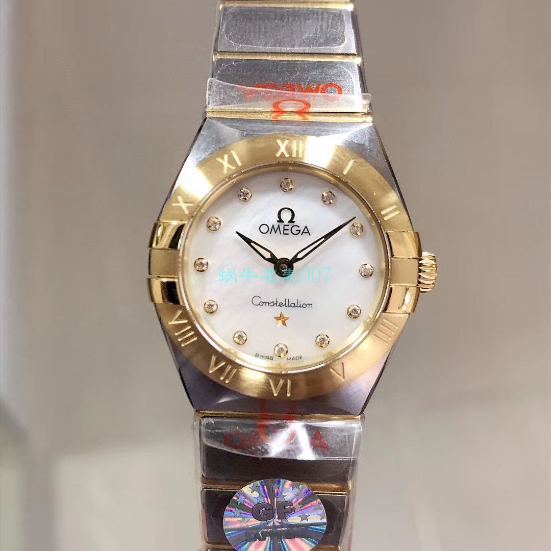 GF Factory 官网OMEGA Constellation 女装 High quality  Replica  Replica 131.20.25.60.55.002 wrist watches  / M708