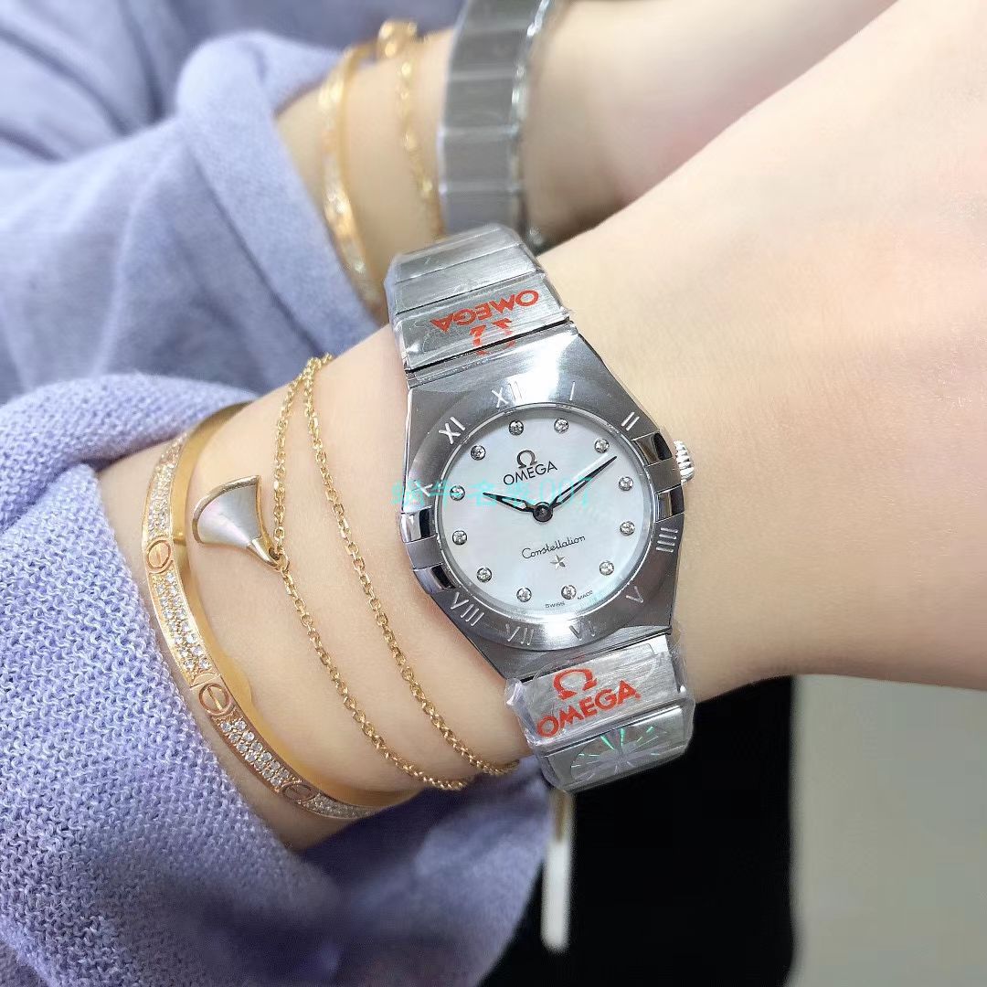 GF Factory 官网OMEGA Constellation 女装 High quality  Replica  Replica 131.20.25.60.55.002 wrist watches  / M708