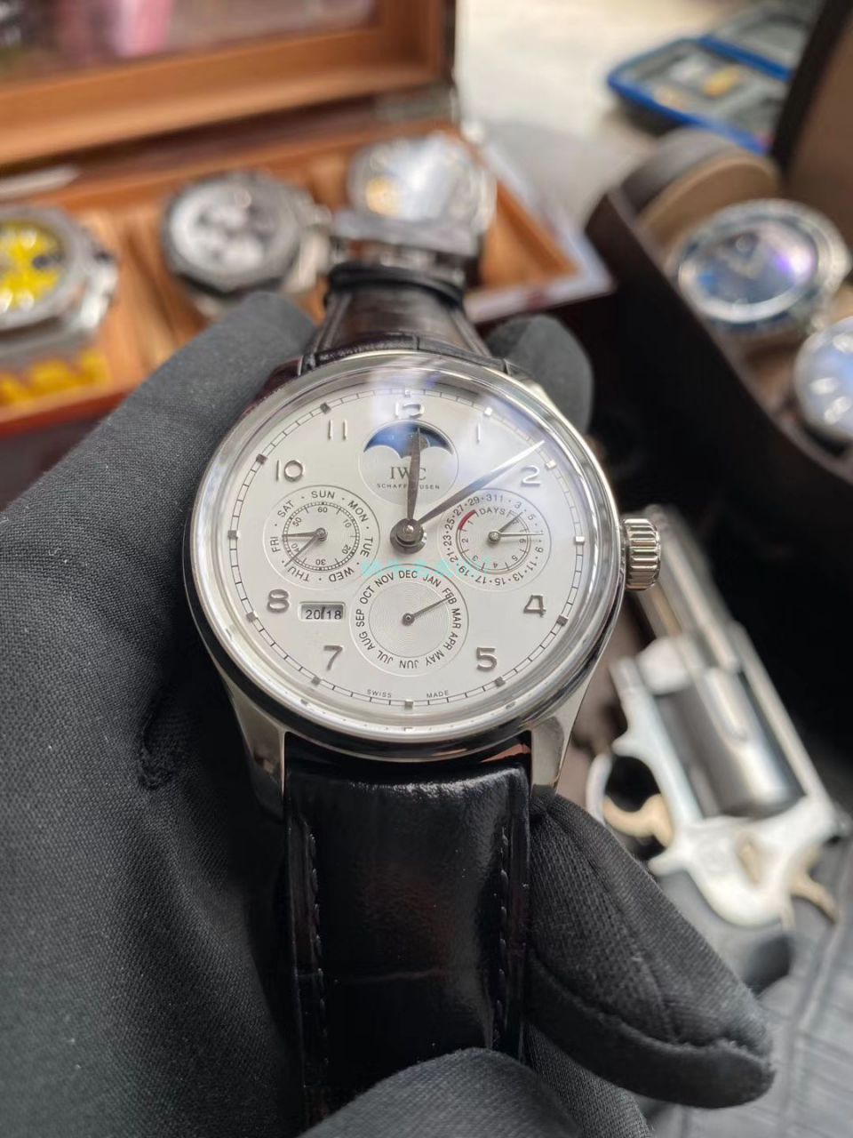 V9 Factory 官网 top  Replica  IWC 葡萄牙万年历IW503401，IW502213，IW502305 wrist watches  / WG532