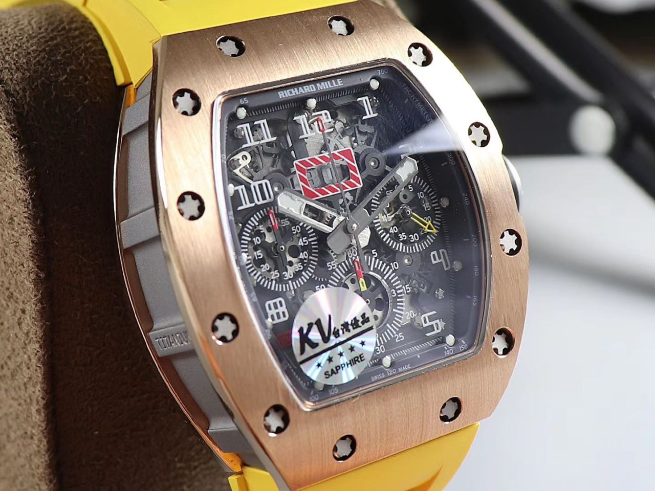 KV Factory 全新RICHARD MILLE Replica 理查德米尔RM 11-03钛钢款 wrist watches  / KV01103H