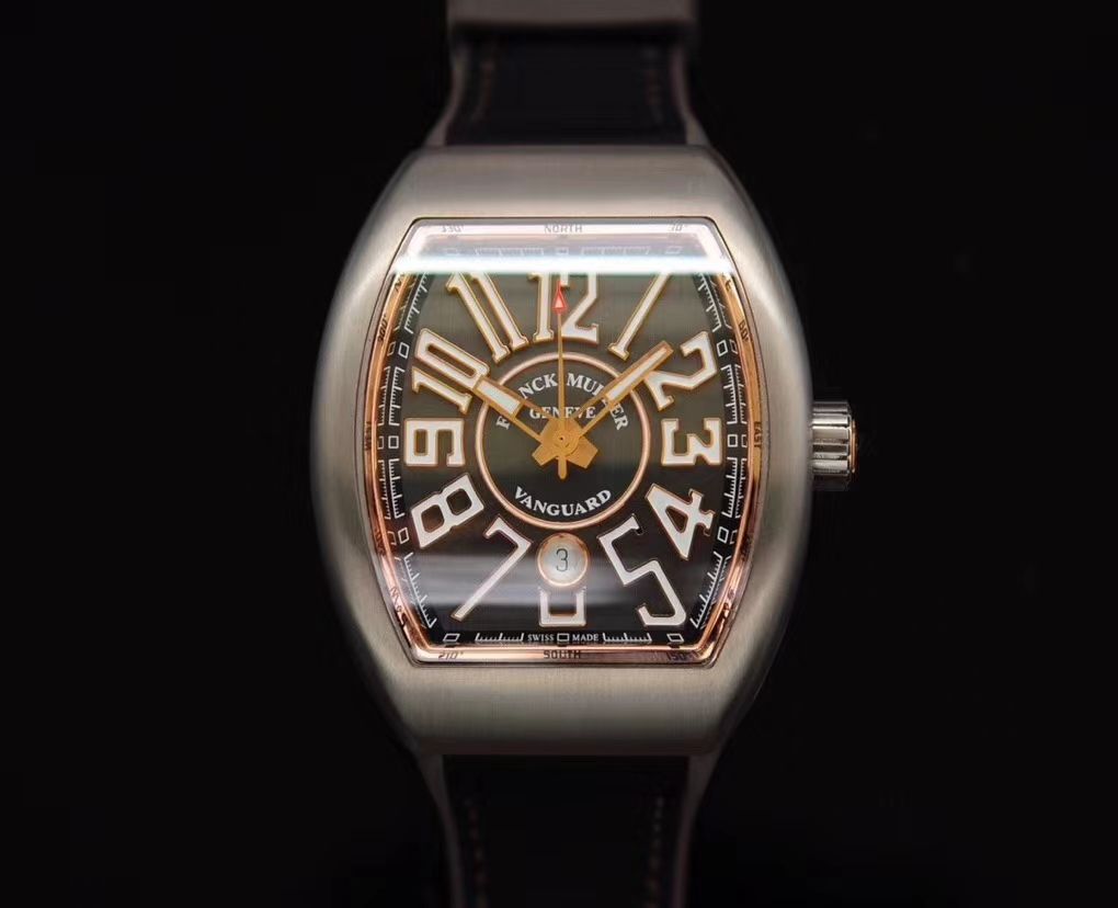 GF Factory 新品 Replica 发的FRANCK MULLER法穆兰Vanguard 系列 V45 SC DT 男士 wrist watches  / FL076