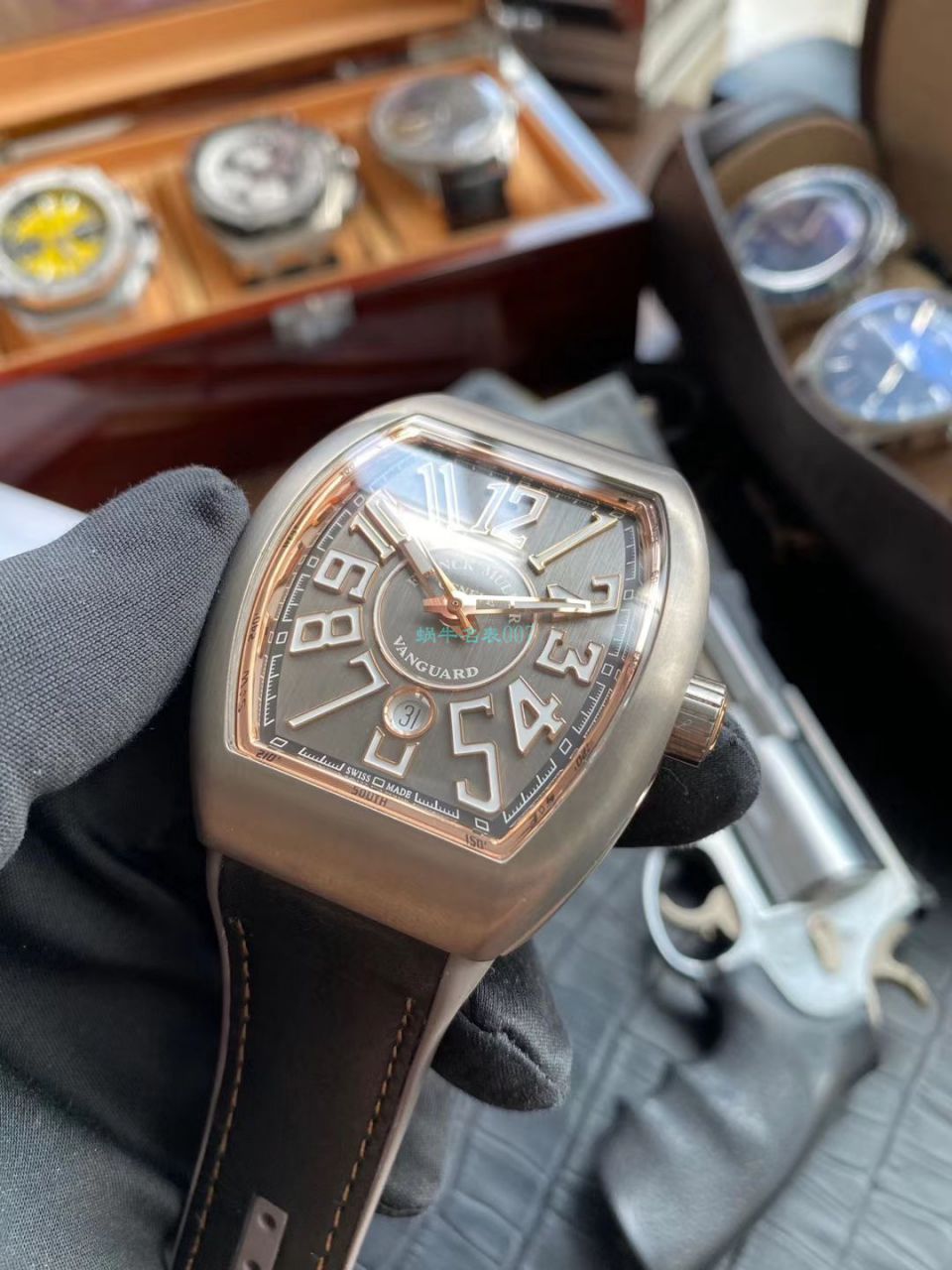 GF Factory 新品 Replica 发的FRANCK MULLER法穆兰Vanguard 系列 V45 SC DT 男士 wrist watches  / FL076
