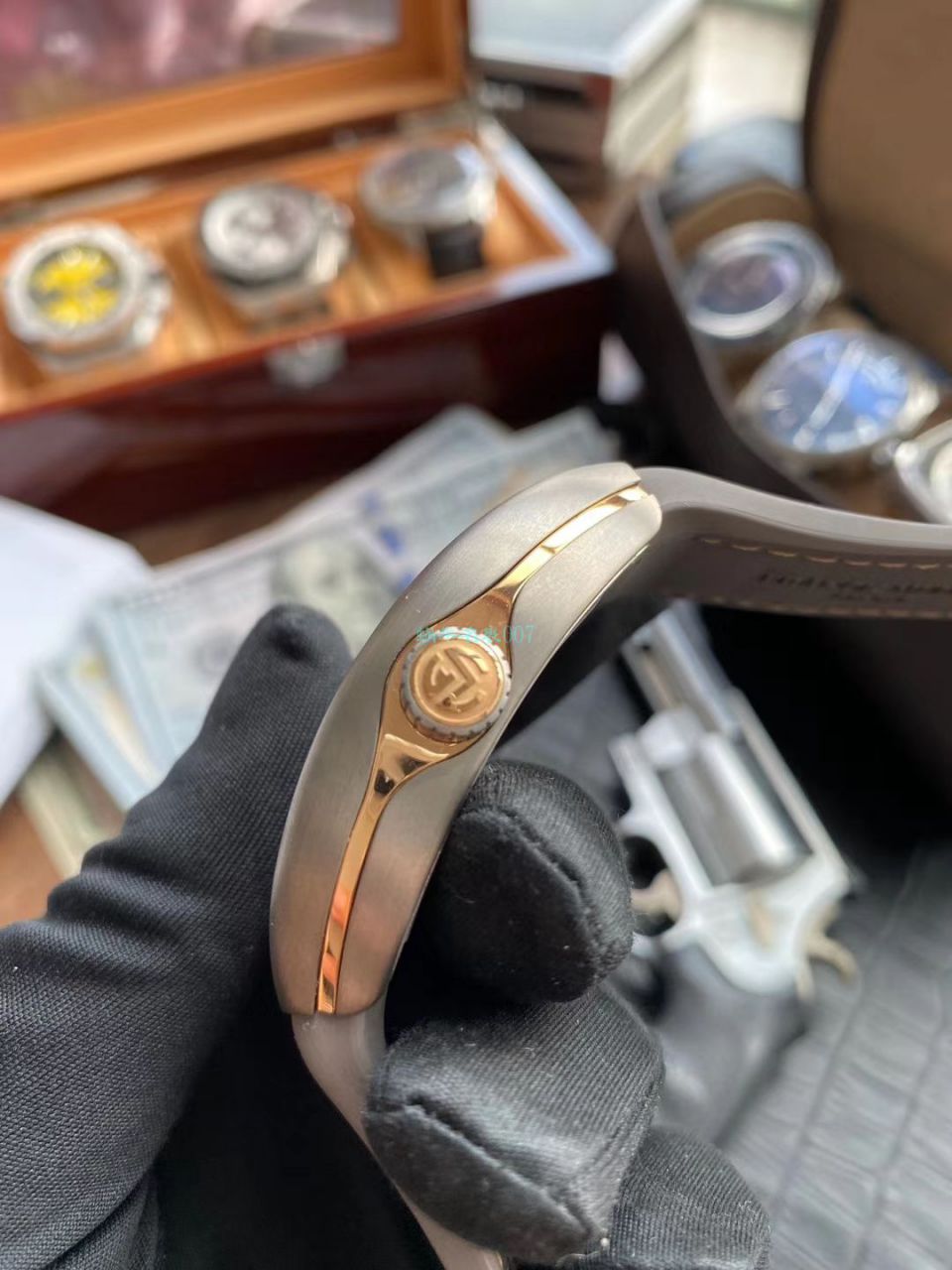 GF Factory 新品 Replica 发的FRANCK MULLER法穆兰Vanguard 系列 V45 SC DT 男士 wrist watches  / FL076