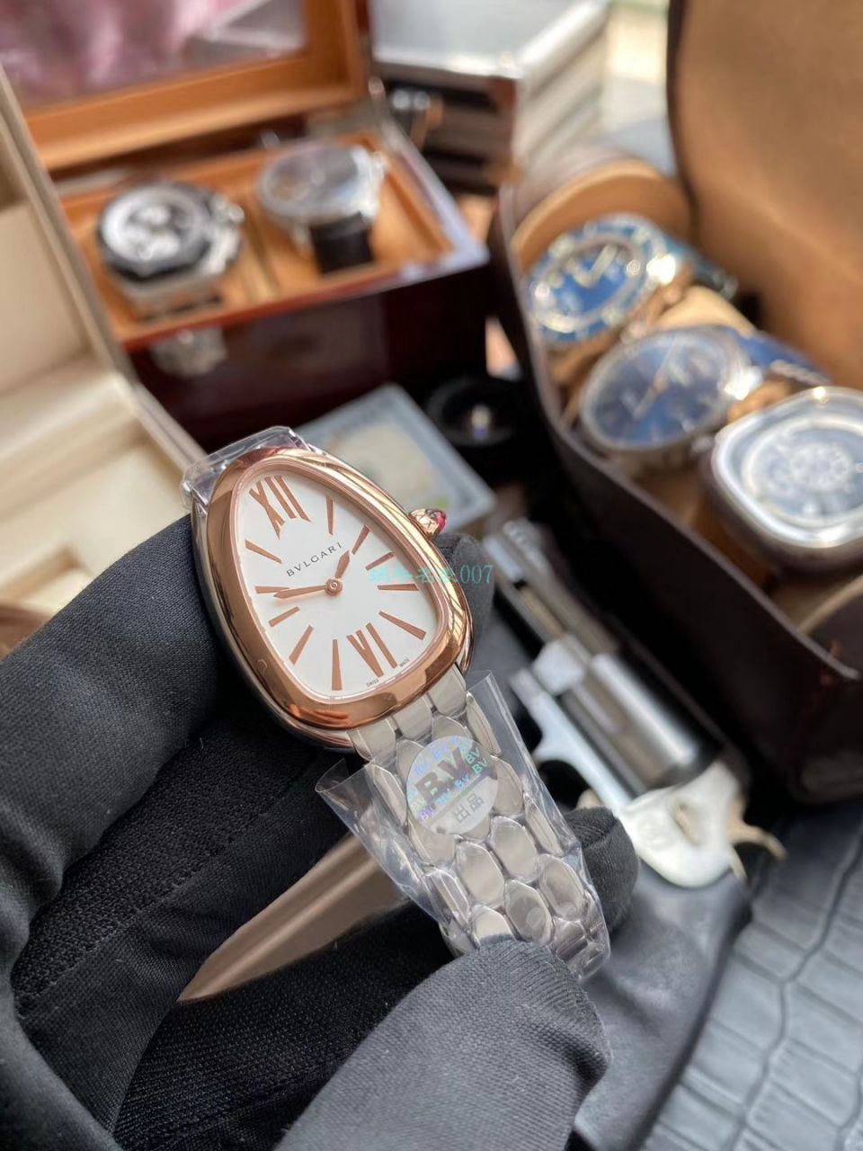 BV Factory  BVLGARI 蛇形精 Replica Watches SERPENTI系列103361 wrist watches  / BG039