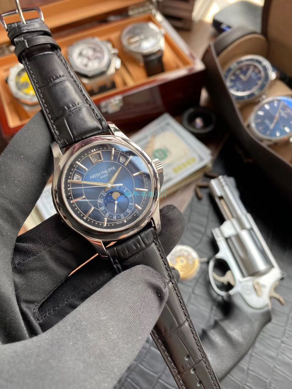 GR Factory V2版本 PATEK PHILIPPE  Replica Watches 复杂功能时计系列5205R-001,5205R-010 wrist watches  / BD302