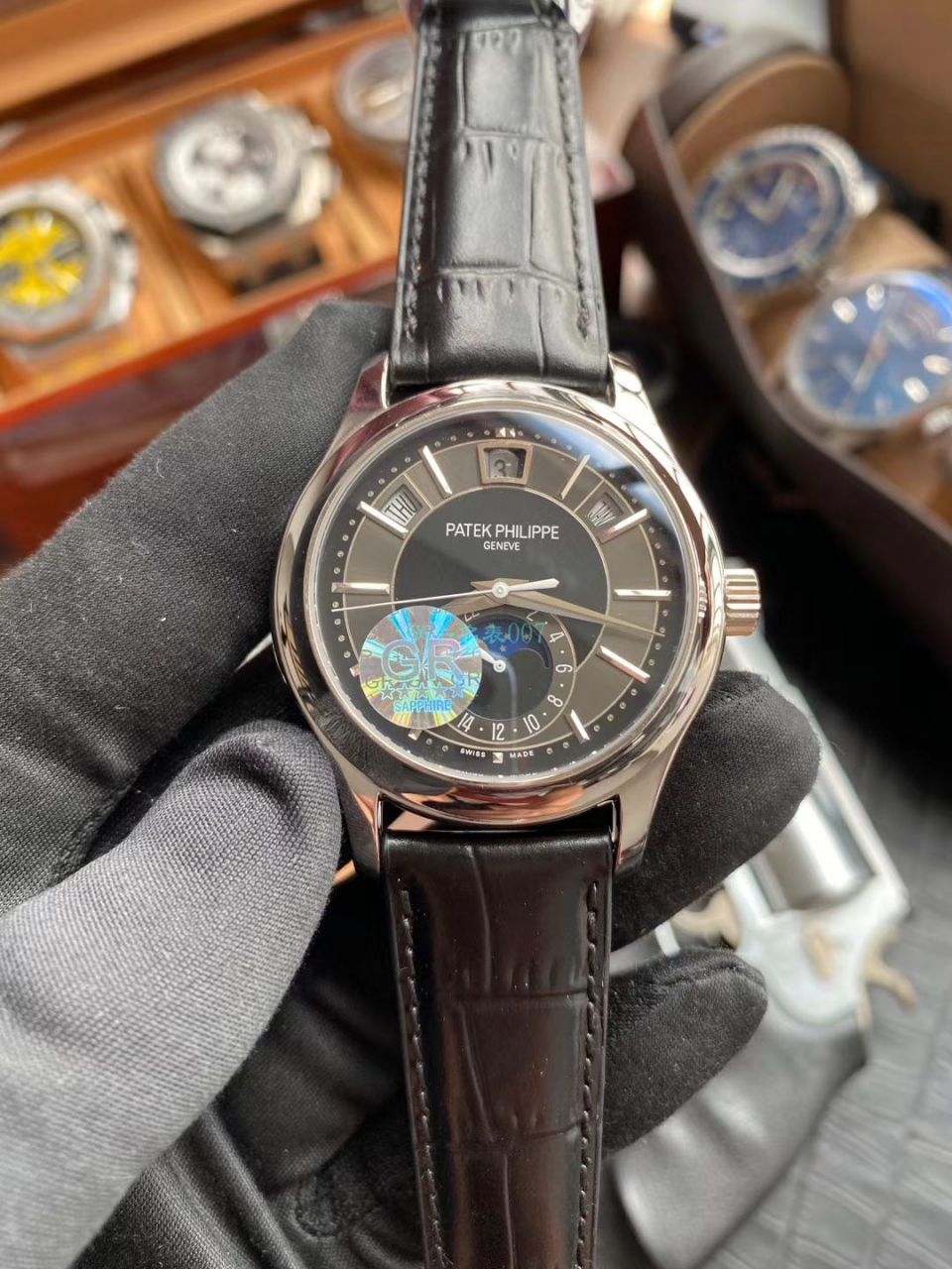 GR Factory V2版本 PATEK PHILIPPE  Replica Watches 复杂功能时计系列5205R-001,5205R-010 wrist watches  / BD302