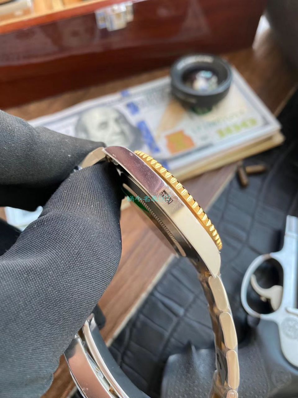 VR Factory  Rolex  Replica Copy 包金 Watches  Submariner 型间金蓝水鬼116613LB-97203 蓝盘 wrist watches  / R613