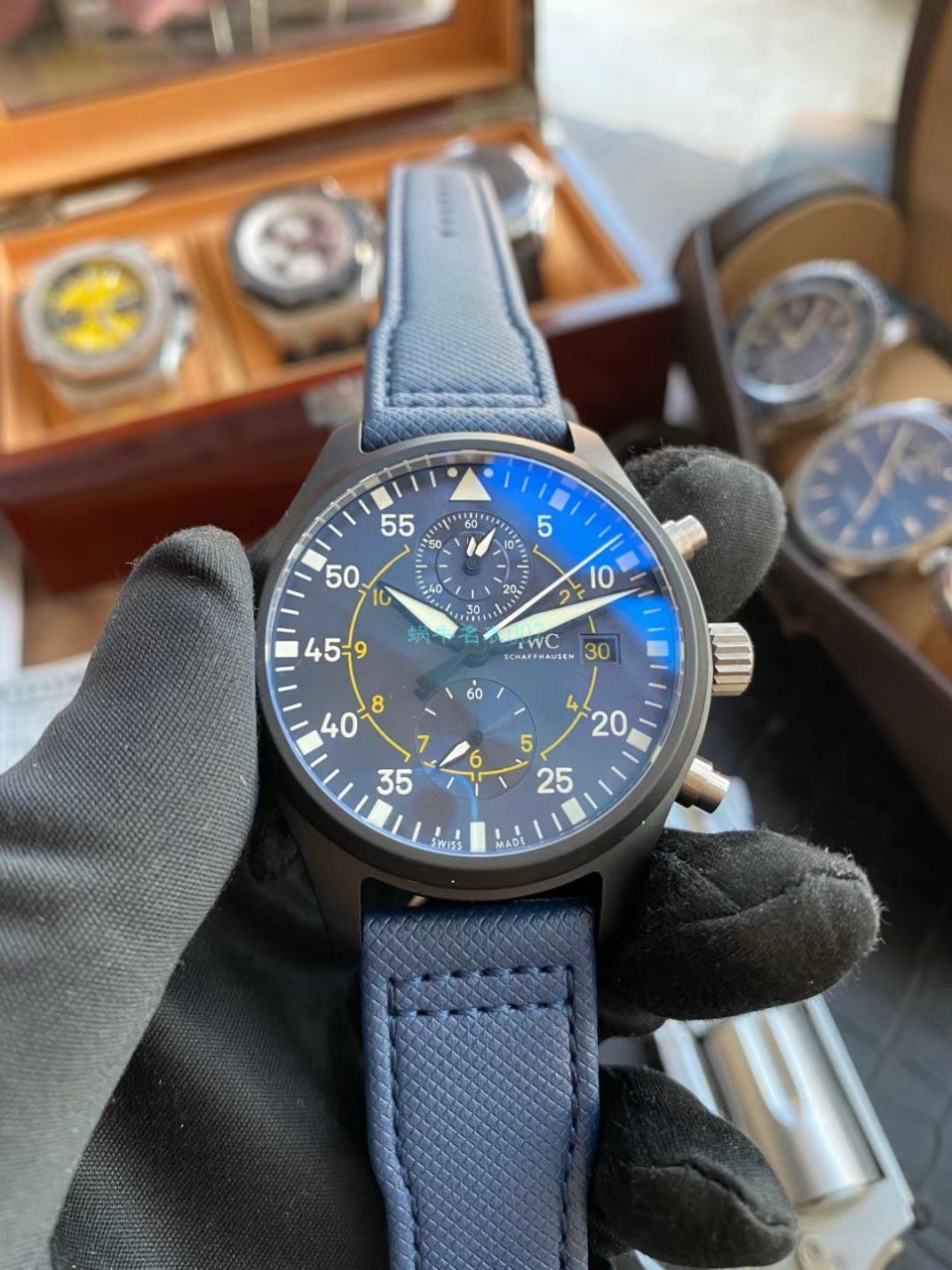  Video analysis YL Factory  Replica Watches  IWC 飞行员系列IW389008 wrist watches  / WG537