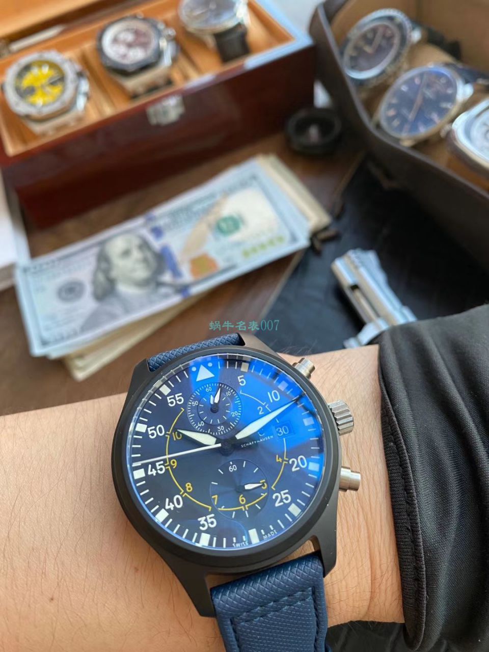  Video analysis YL Factory  Replica Watches  IWC 飞行员系列IW389008 wrist watches  / WG537