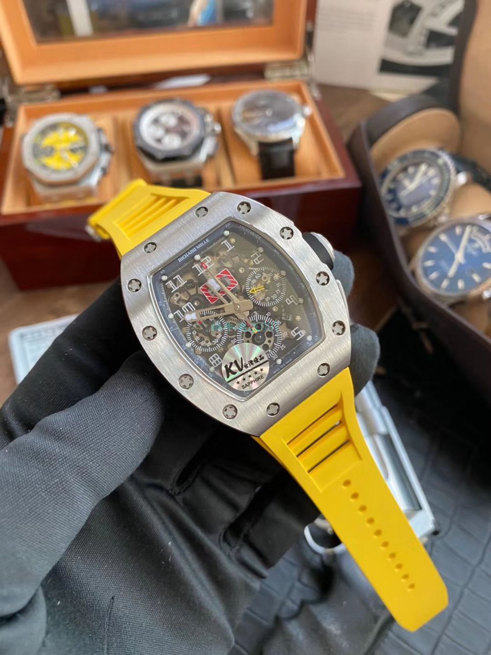  Video analysis KV Factory  top  Replica Watches  RICHARD MILLE RICHARD MILLE RM 011 FELIPE MASSA / KVRM011FELIPEMASSA01