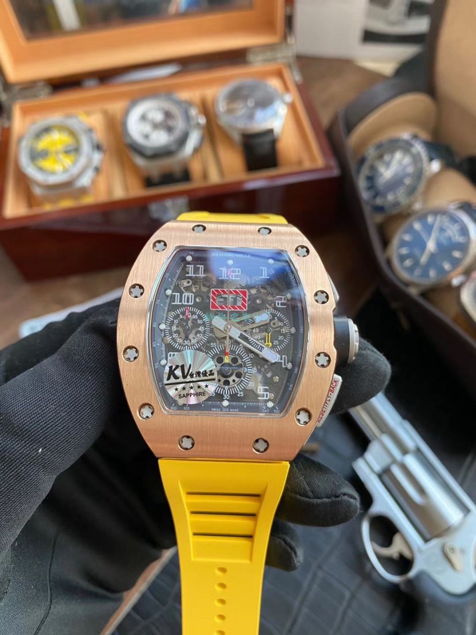  Video analysis KV Factory  top  Replica Watches  RICHARD MILLE RICHARD MILLE RM 011 FELIPE MASSA / KVRM011FELIPEMASSA01