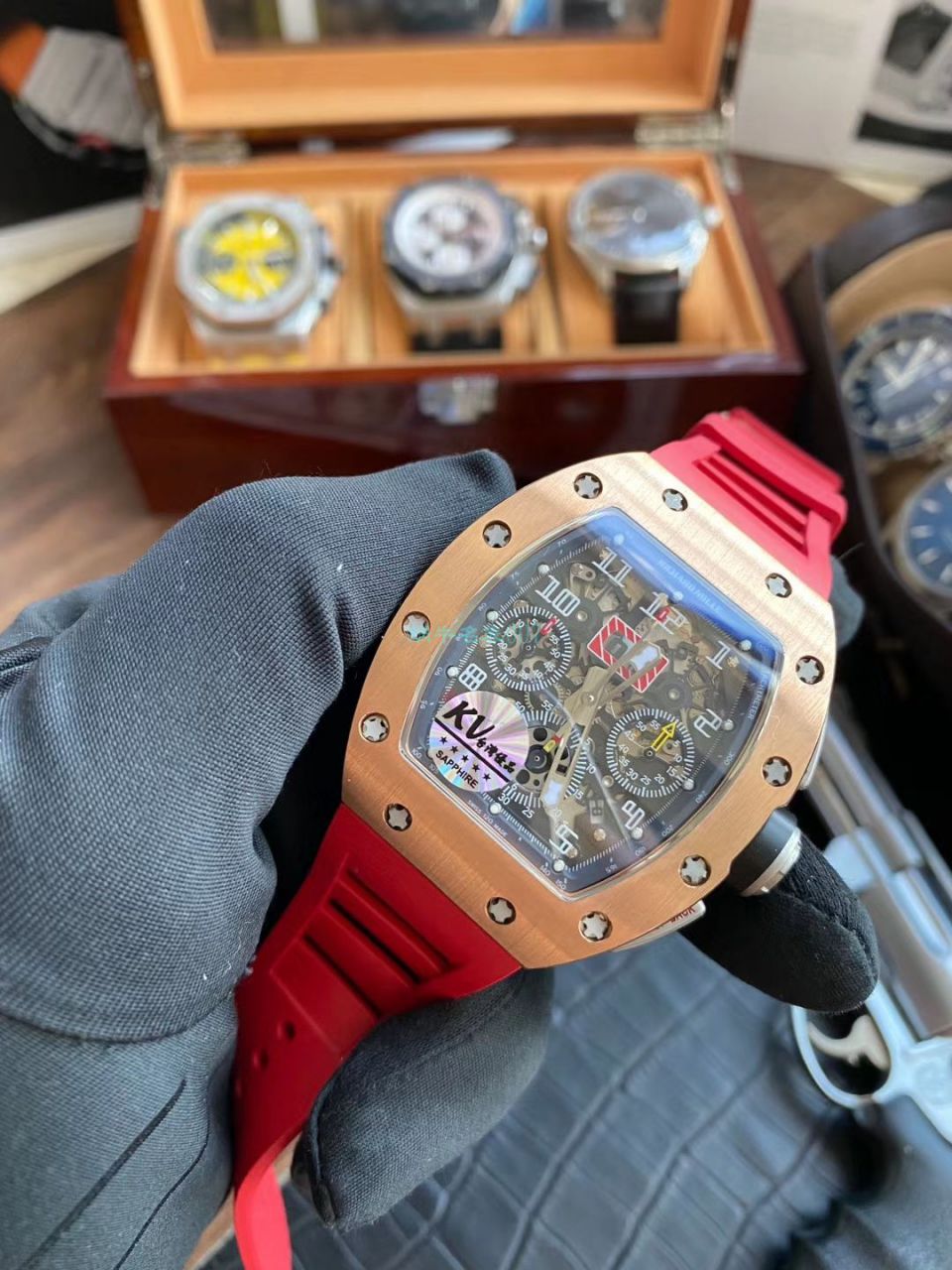  Video analysis KV Factory  top  Replica Watches  RICHARD MILLE RICHARD MILLE RM 011 FELIPE MASSA / KVRM011FELIPEMASSA01
