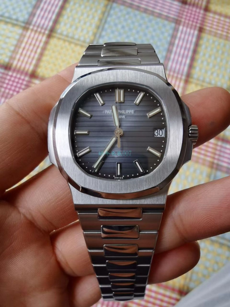  Video analysis PPF Factory V4版本 PATEK PHILIPPE  top  Replica Watches  Nautilus 5711/1A-010 wrist watches  / BD307