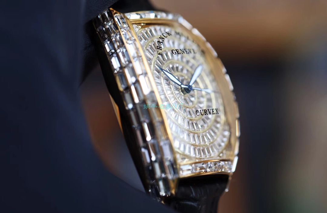 【DM Perfect  High quality  Replica Watches 】原版 Replica  FM Franck Muller GRAND COMPLICATIONS系列8889 奢华版全方钻新款上市 / 法穆兰FL06