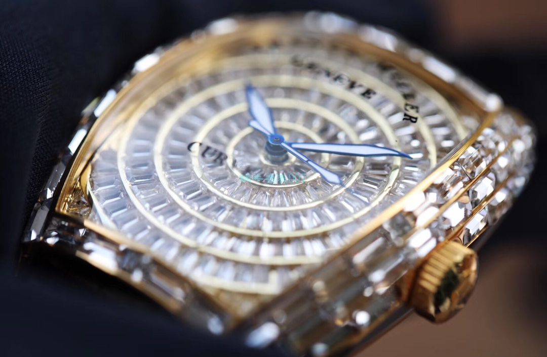 【DM Perfect  High quality  Replica Watches 】原版 Replica  FM Franck Muller GRAND COMPLICATIONS系列8889 奢华版全方钻新款上市 / 法穆兰FL06