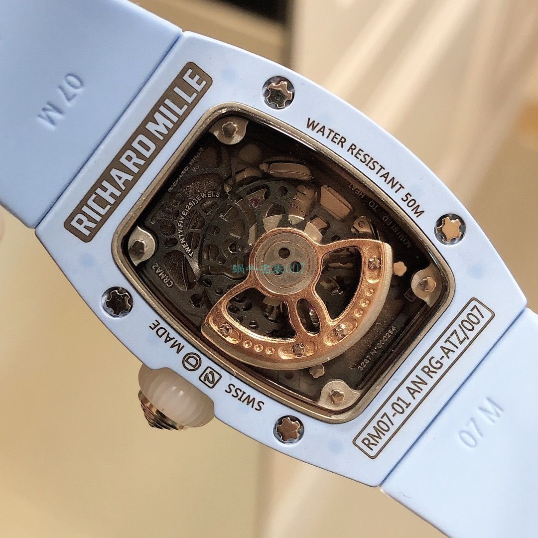RICHARD MILLE  限量 Replica Copy RM07-1女士机械 wrist watches  / RM07-1