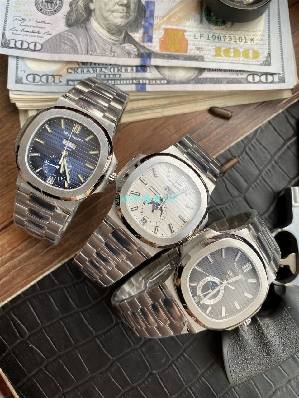 评测V9 Factory 真月相 Replica Watches  PATEK PHILIPPE  Nautilus 5726/1A-010 wrist watches  / BD310