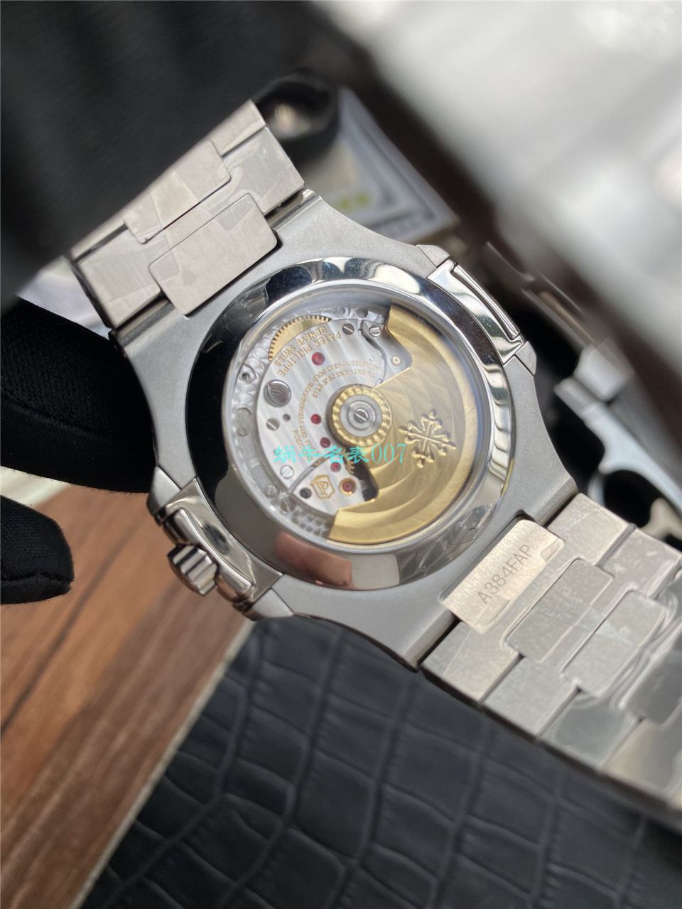 评测V9 Factory 真月相 Replica Watches  PATEK PHILIPPE  Nautilus 5726/1A-010 wrist watches  / BD310