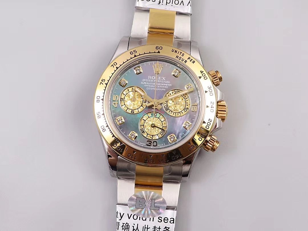 BL Factory 珍珠母贝面 Rolex  Copy  Watches  Ditongna 系列m116503-0009,m116509-0064 wrist watches  / R617