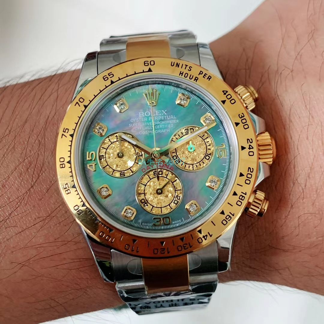 BL Factory 珍珠母贝面 Rolex  Copy  Watches  Ditongna 系列m116503-0009,m116509-0064 wrist watches  / R617