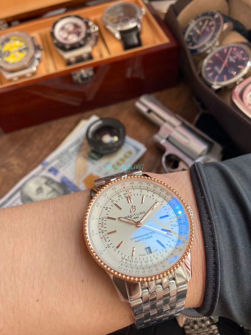 V7 Factory  top  Replica Copy  Watches  Breitling 航空计时1系列A17326211B1A1 wrist watches  / BL185