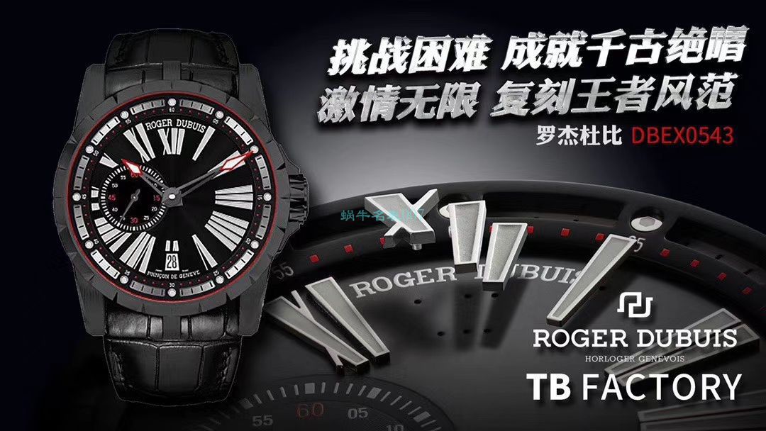 TBF Factory 罗杰杜彼 Replica Watches EXCALIBUR（王者系列）系列DBEX0543 wrist watches  / LJ082