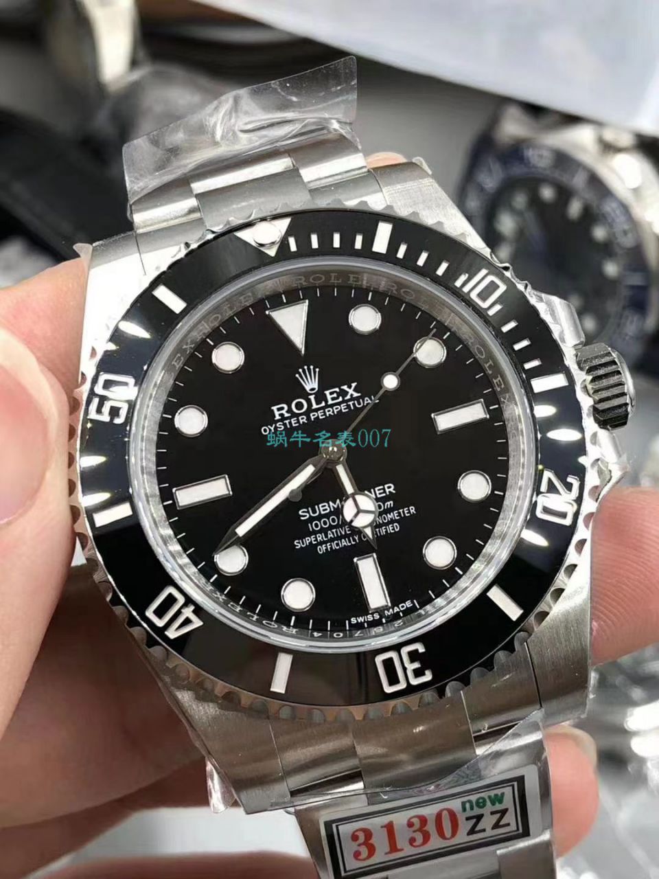 ZZ Factory  Replica Watches  Rolex  Submariner 型无日历 Submariner 114060-97200 黑盘 wrist watches  / R631