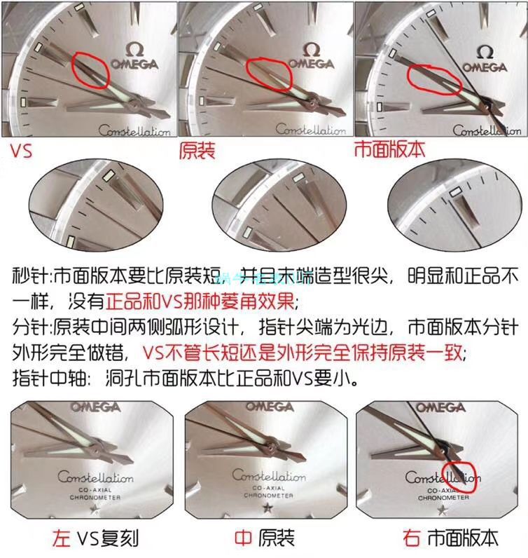 VS Factory OMEGA Seamaster 300 Watches 对比【 Video analysis 】为什么要买VS Factory OMEGA / VSOUMIJIA