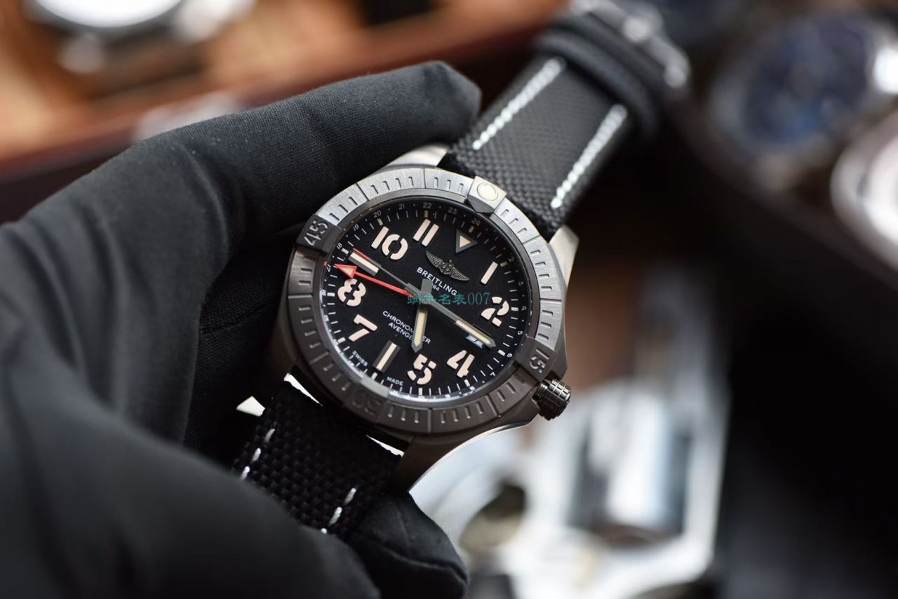 【 Video analysis 】OXF Replica Watches  Breitling 复仇者GMT双时区V32395101B1X1 wrist watches  / BL196