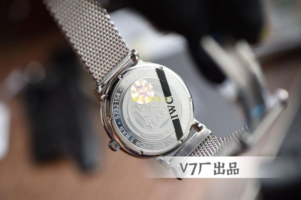 v7 Factory 柏涛菲诺150周年【 Video analysis 】 Replica Copy v7 Factory  IWC 柏涛菲诺多少入手 / WG568