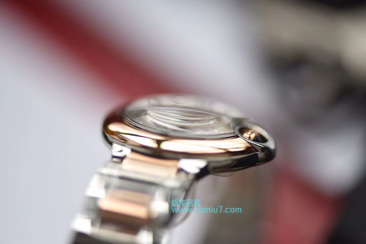 【 Video analysis 】V6 Factory  Replica  Cartier  蓝气球28毫米女士 Watches W3BB0005 / K308
