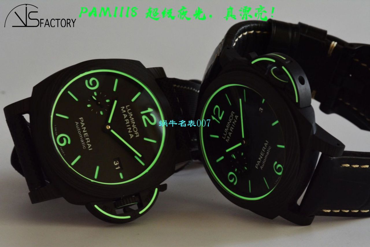 VS Factory  top  Replica Panerai  Replica Watches LUMINOR系列PAM01118 wrist watches  / VSPAM1118