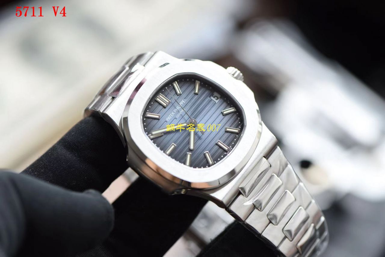  Video analysis PPF Factory V4版本 PATEK PHILIPPE  top  Replica Watches  Nautilus 5711/1A-010 wrist watches  / BD307