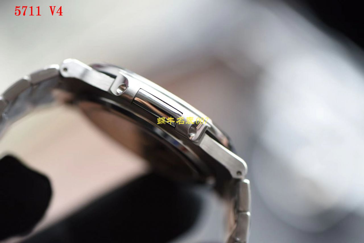 PPF Factory V4版本【 Video analysis 】 PATEK PHILIPPE  Replica Copy  Nautilus 灰蓝5711/1A-010 Watches  / PPF5711huilanV4